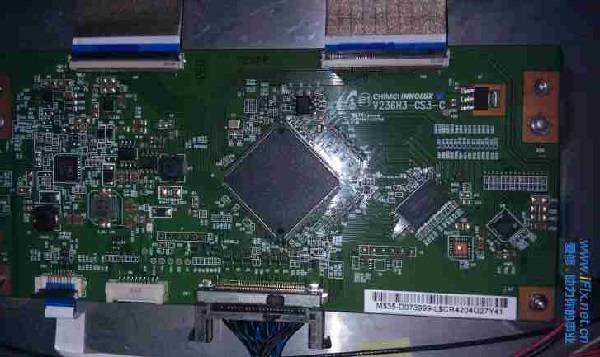 海爾LE39A700液晶電視白屏故障維修　圖2