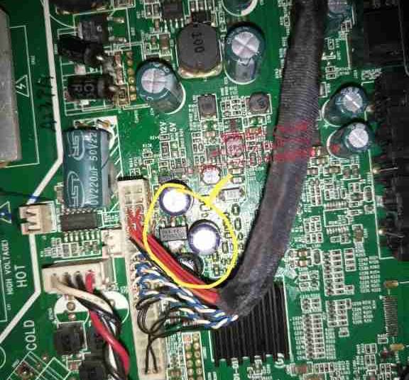 海爾LE32B50在閉路電視狀態開機后死機，視頻狀態正常，且AV/TV均無聲１