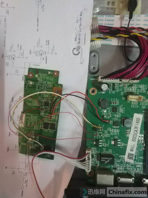 43PUF6001/T3改電路修復(fù)成功